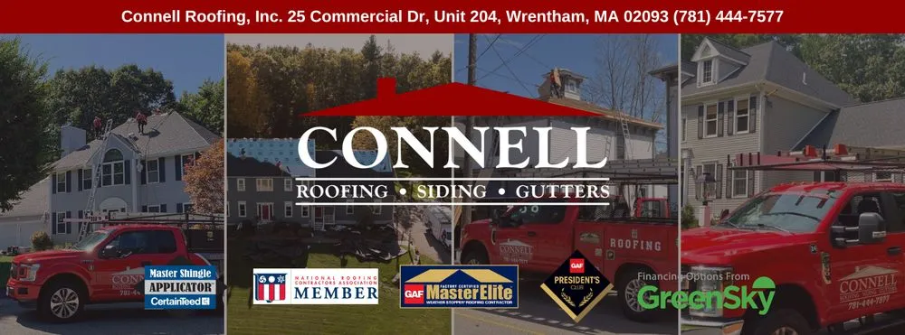 Slide of Connell Roofing