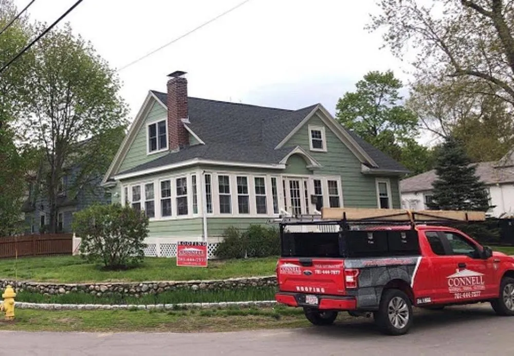 Slide of Connell Roofing