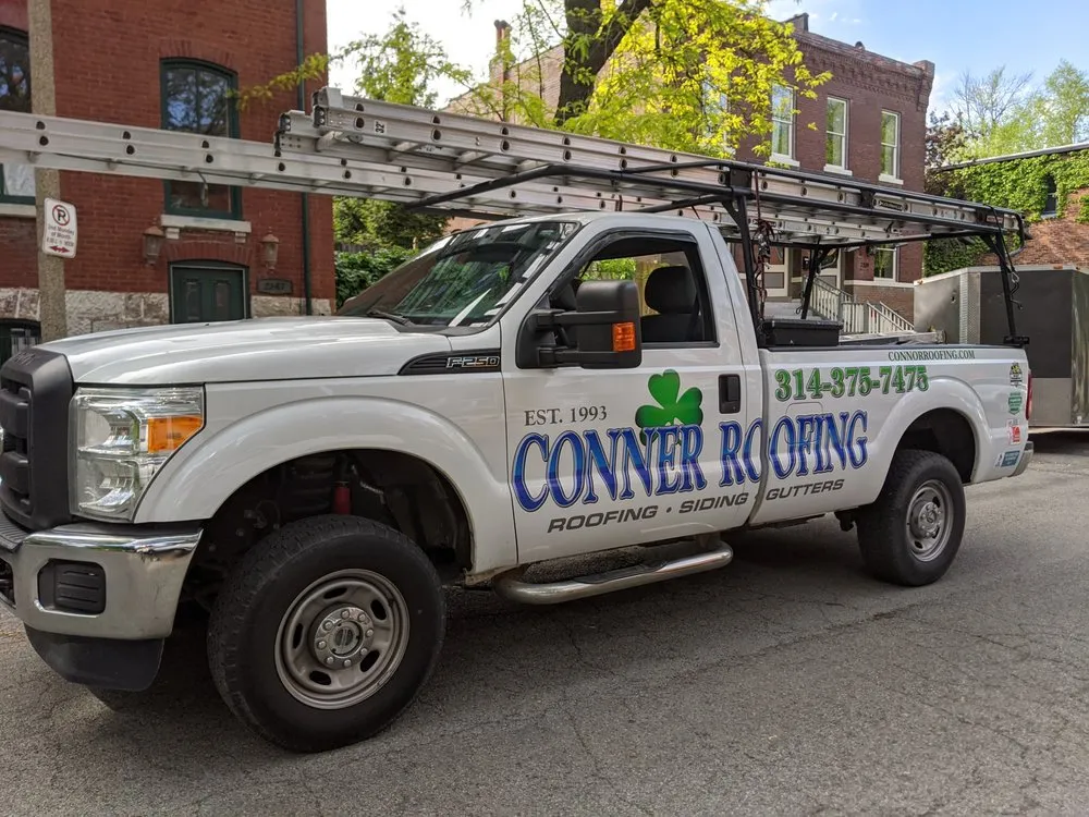 Local roof leak repair in St. Louis, MO by Conner Roofing