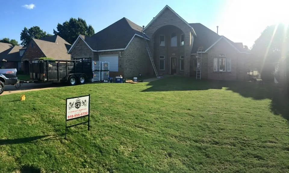 Slide of Conrad's Roofing