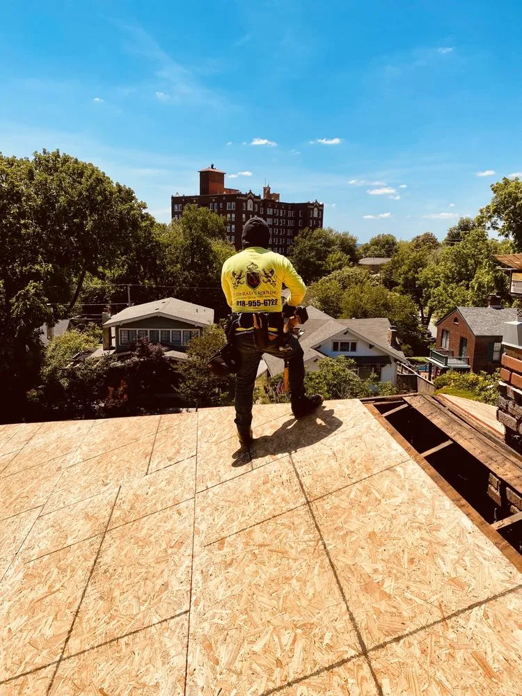 Slide of Conrad's Roofing