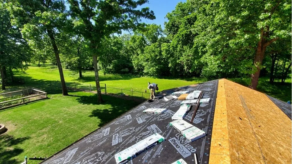 Slide of Conrad's Roofing