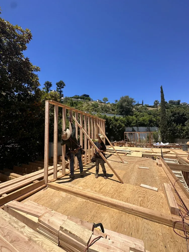 Slide of Construction In LA