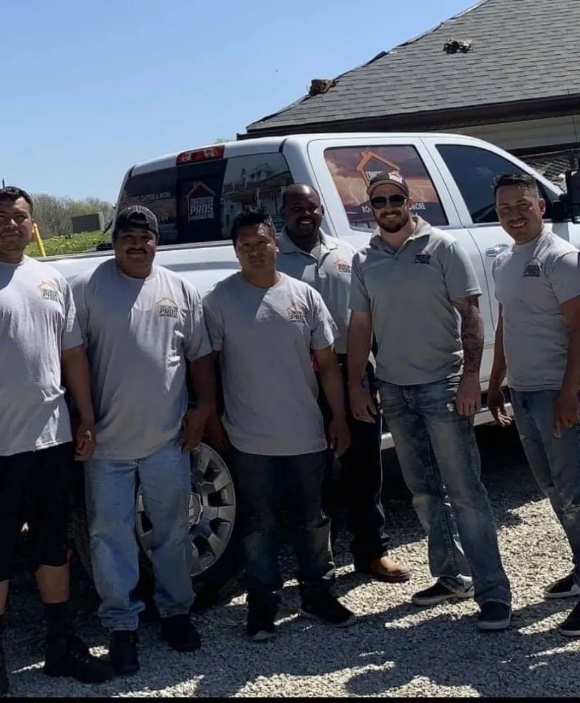 Slide of Construction Pros and Roofing