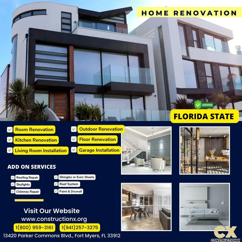 Slide of Construction X Agency