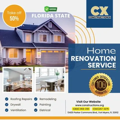 Construction X Agency Logo