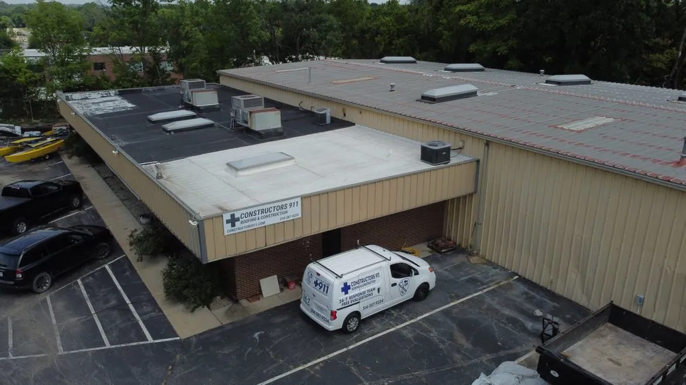 Local storm damage roof repair in St. Louis, MO by Constructors 911