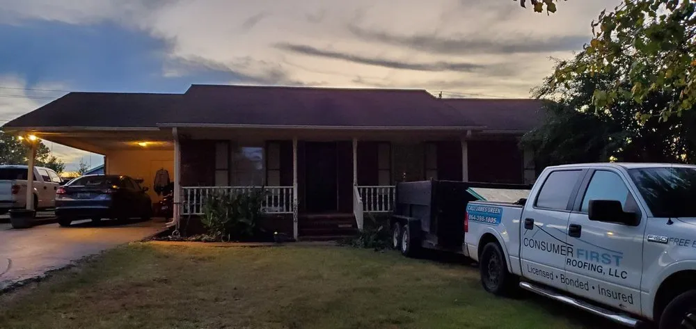 Slide of Consumer First Roofing