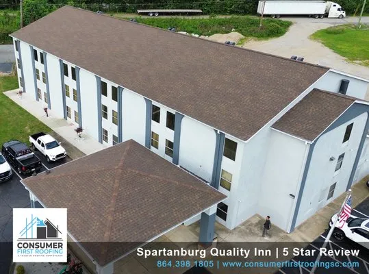 Consumer First Roofing Logo