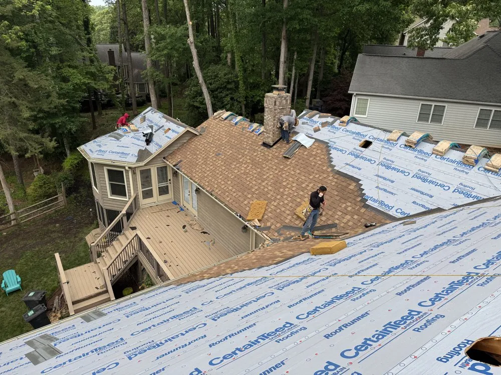 Slide of Contender Roofing