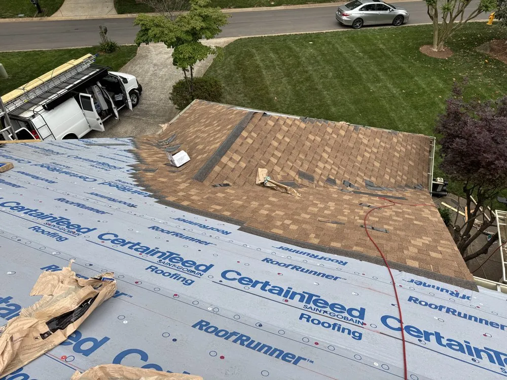 Slide of Contender Roofing