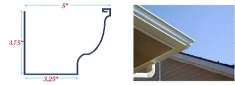 Slide of Continuous Gutter & Roofing