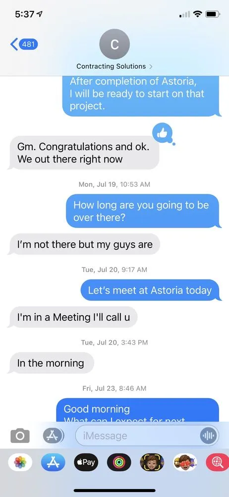 Slide of Contracting Solutions