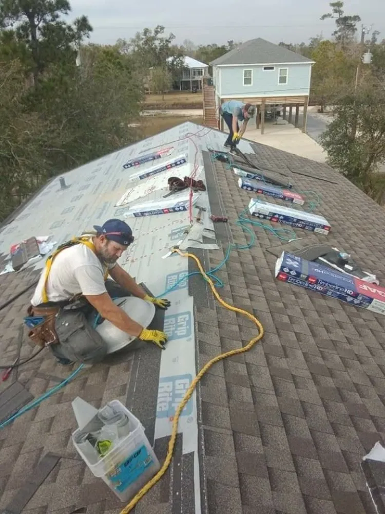 Slide of Convergence Roofing