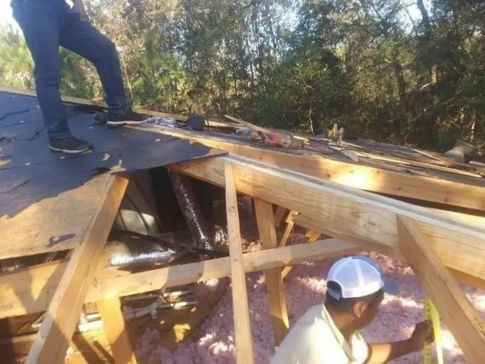 Slide of Convergence Roofing