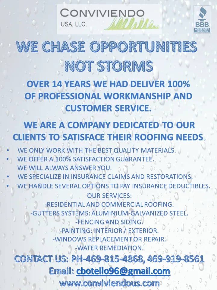 Slide of Conviviendo USA