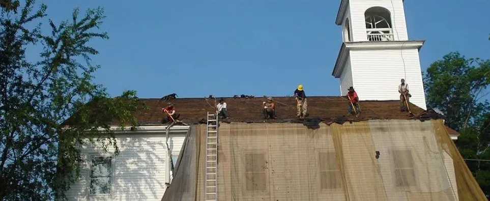 Slide of Cook's Roofing