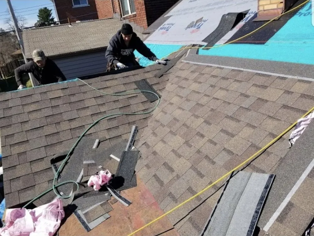 Slide of Cooksey Roofing