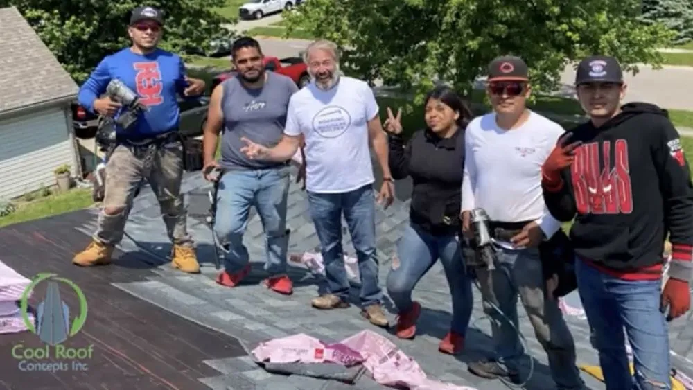 Slide of Cool Roof Concepts