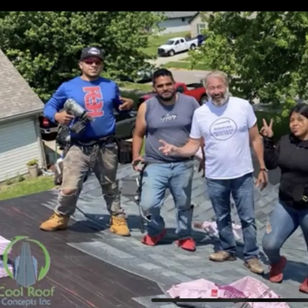 Slide of Cool Roof Concepts