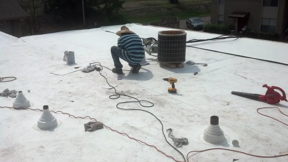 Slide of Copeland Roofing Restoration