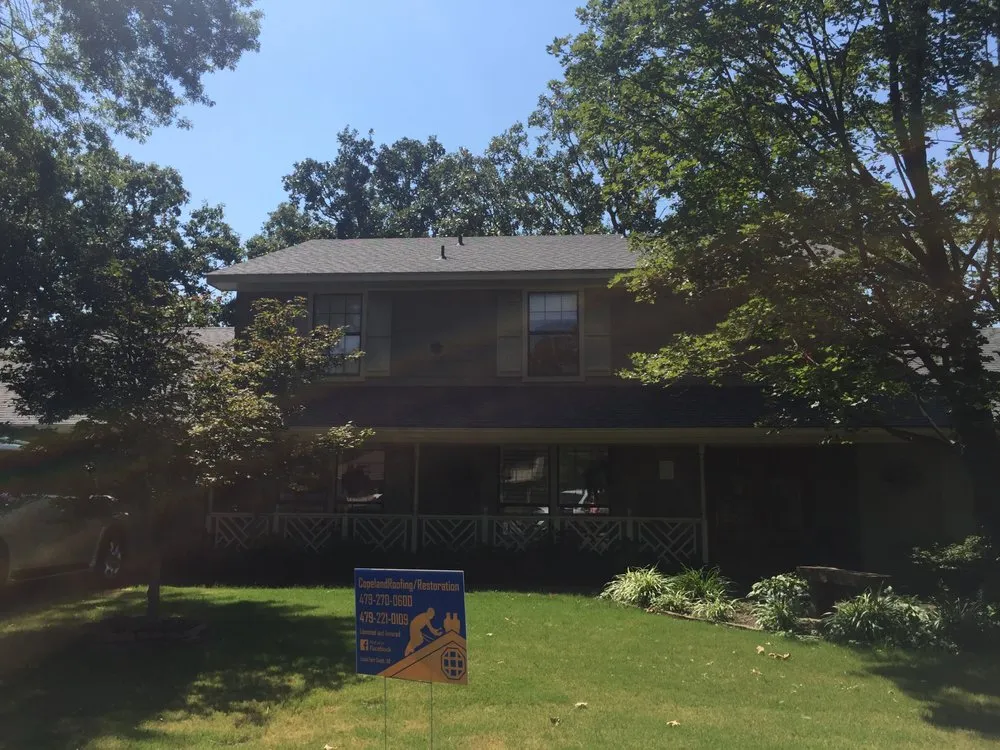 Slide of Copeland Roofing Restoration