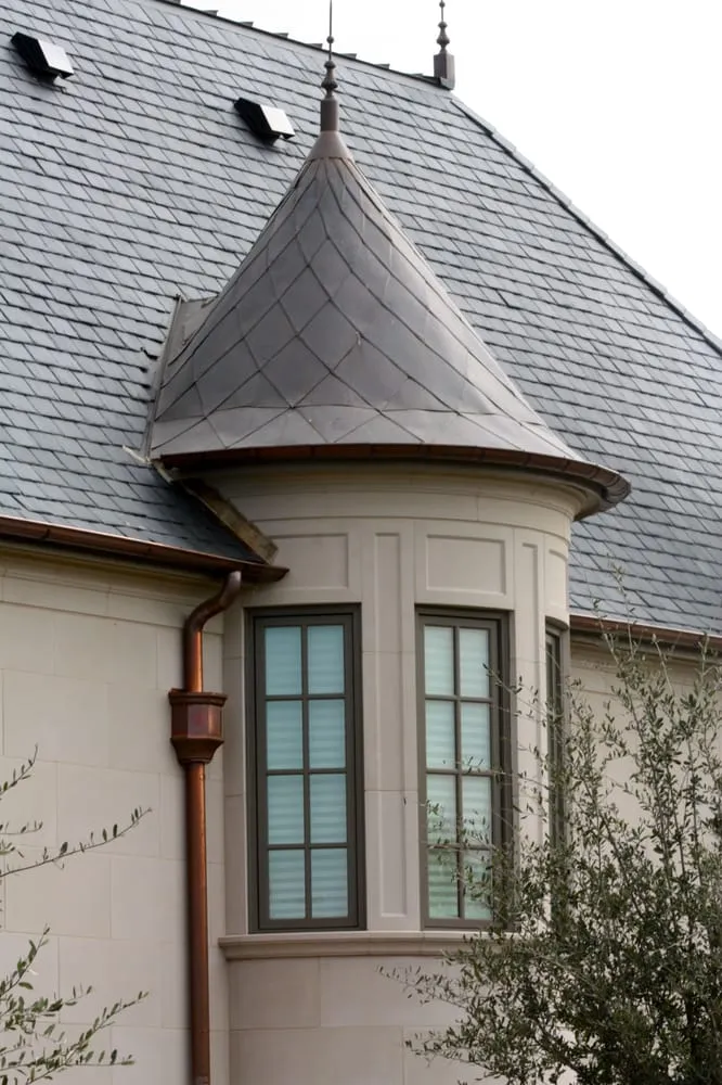 Slide of Copper Nail Roofing