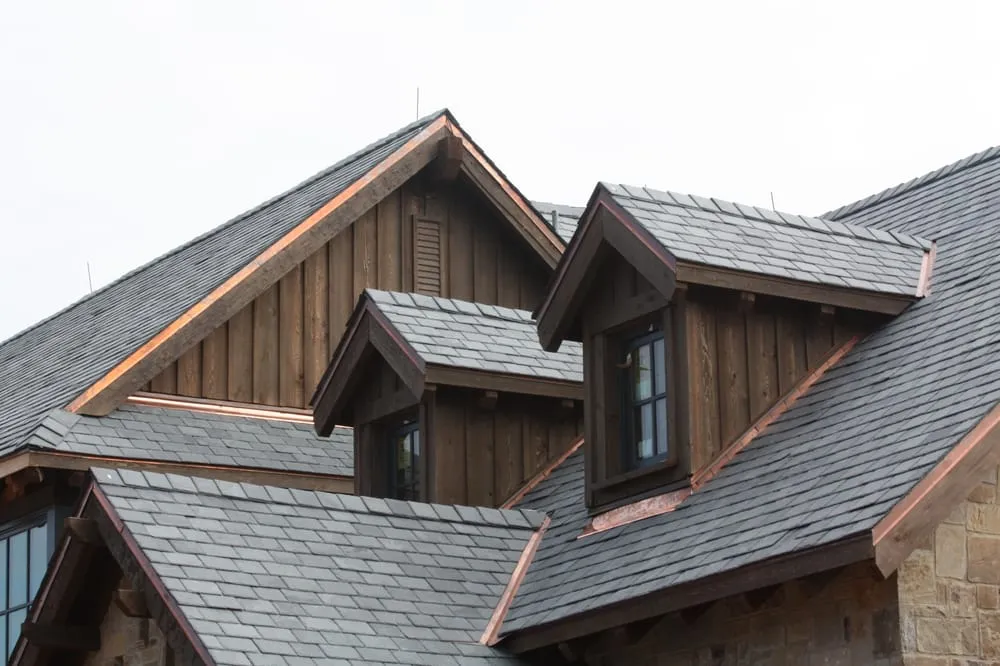 Slide of Copper Nail Roofing