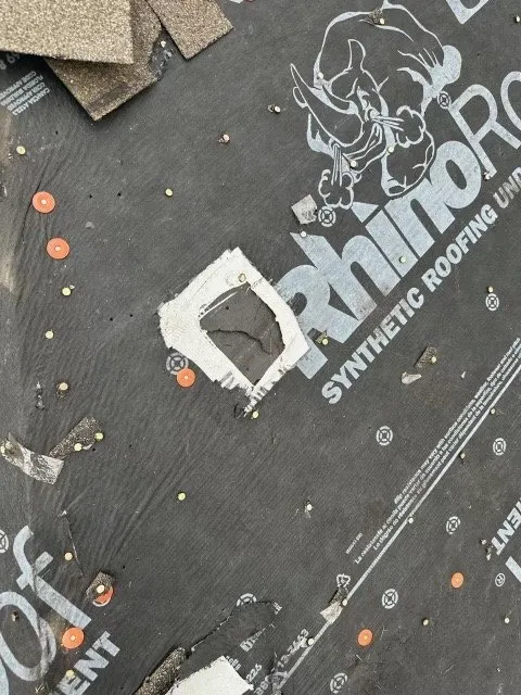 Slide of Copper Nail Roofing