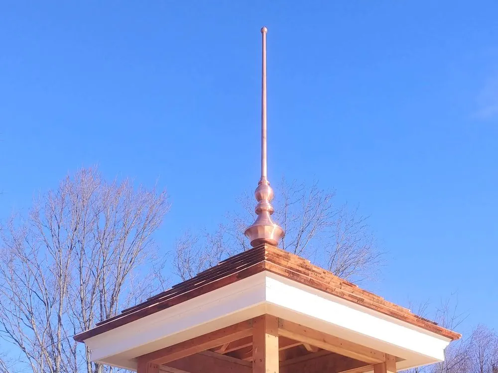 Slide of Copper Slate & Cedar Roofing