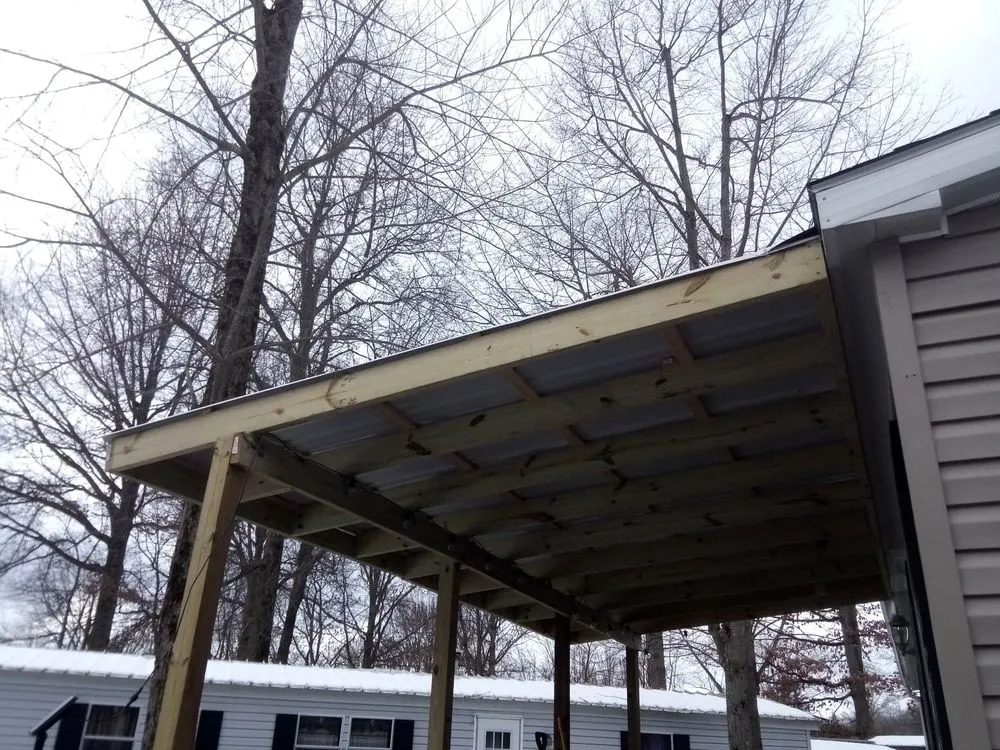 Emergency roof leak repair in Volant, PA by Coppock Contracting