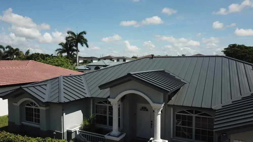 Slide of Coral Gables Metal Roof