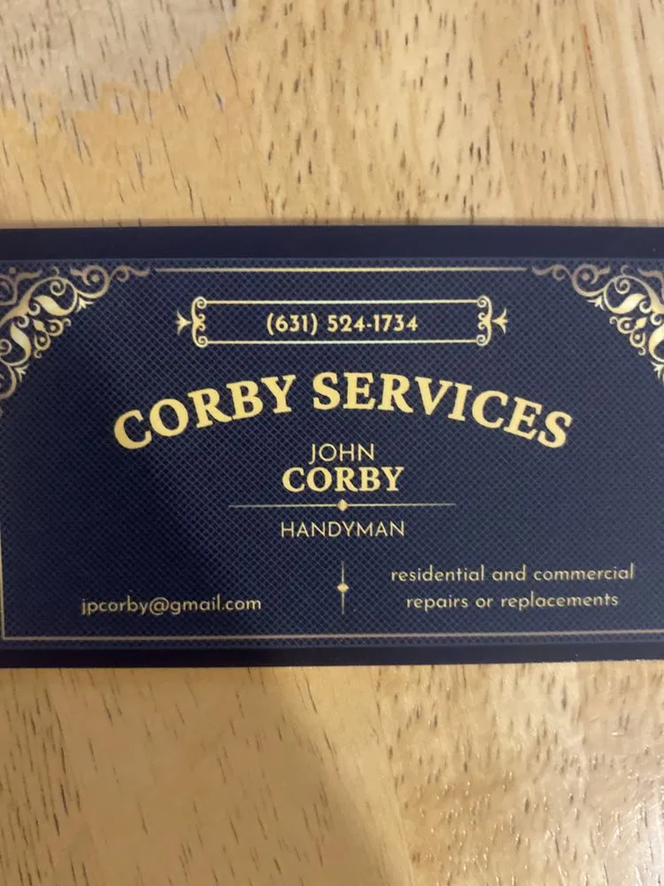 Slide of Corby Services