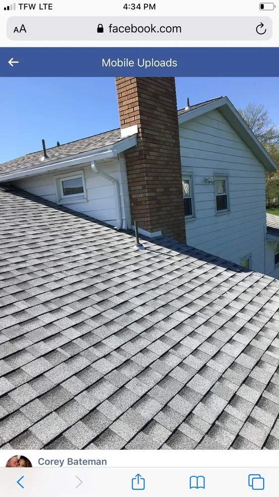 Slide of Corey's Quality Roofing