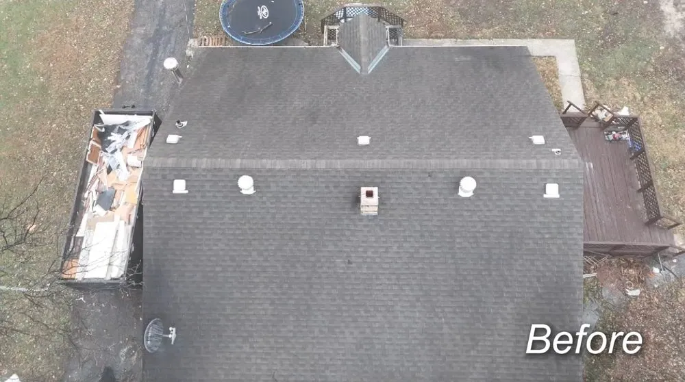 Slide of Corner House Roofing