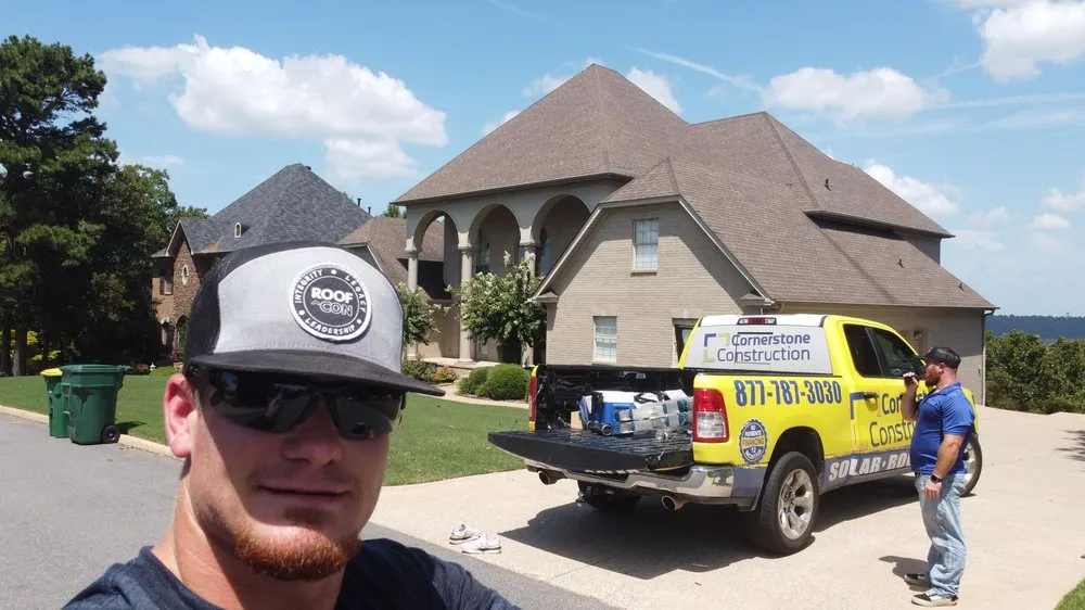 Slide of Cornerstone Construction - Little Rock