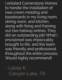 Slide of Cornerstone Homes