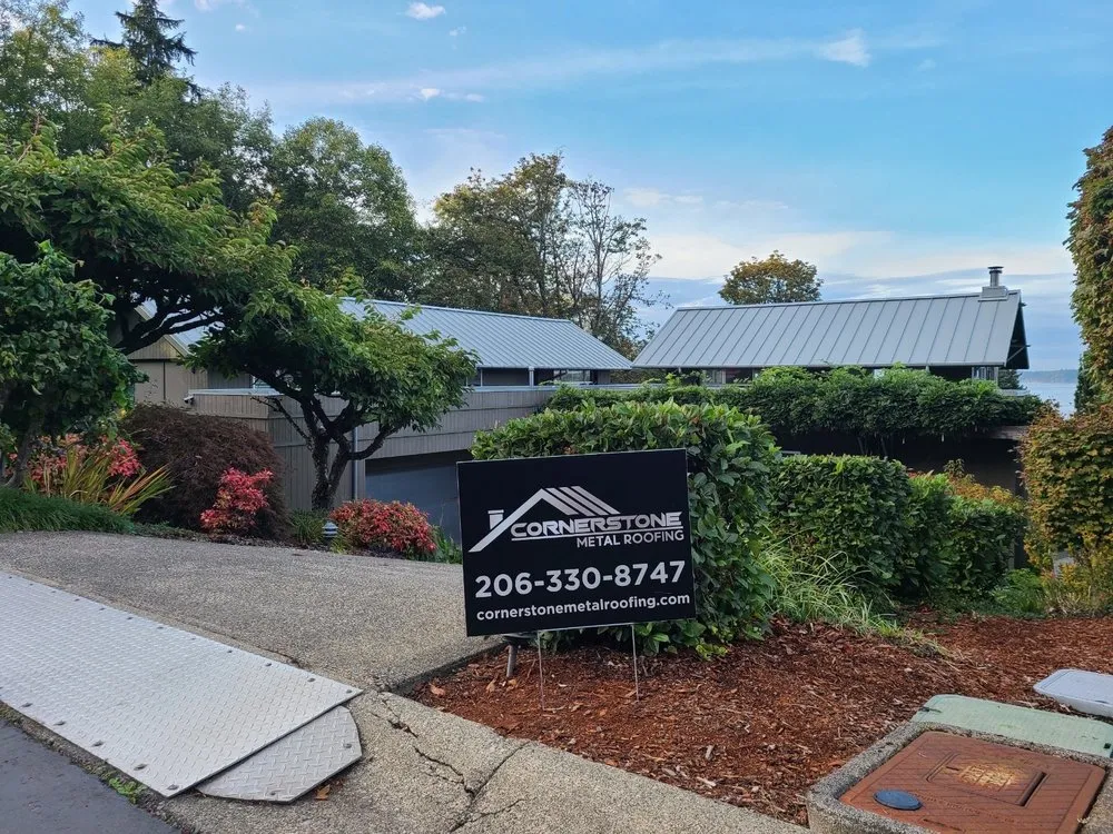 Slide of Cornerstone Metal Roofing