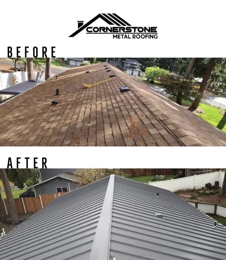Slide of Cornerstone Metal Roofing
