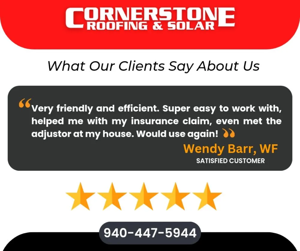 Slide of Cornerstone Roofing & Solar