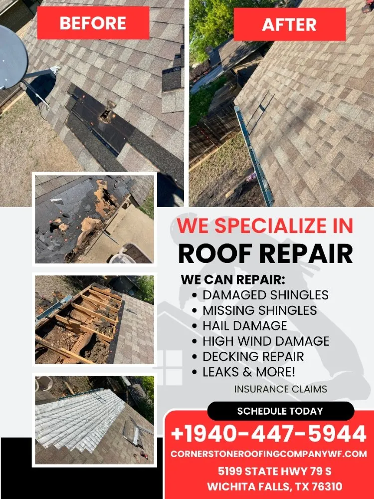 Slide of Cornerstone Roofing & Solar