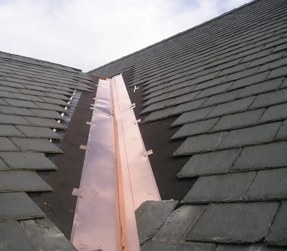 Slide of Cornerstone slate roofing