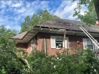 Slide of Cornerstone slate roofing