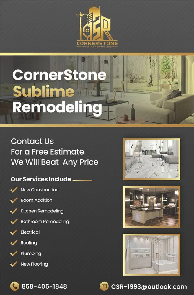 Slide of Cornerstone Sublime Remodeling