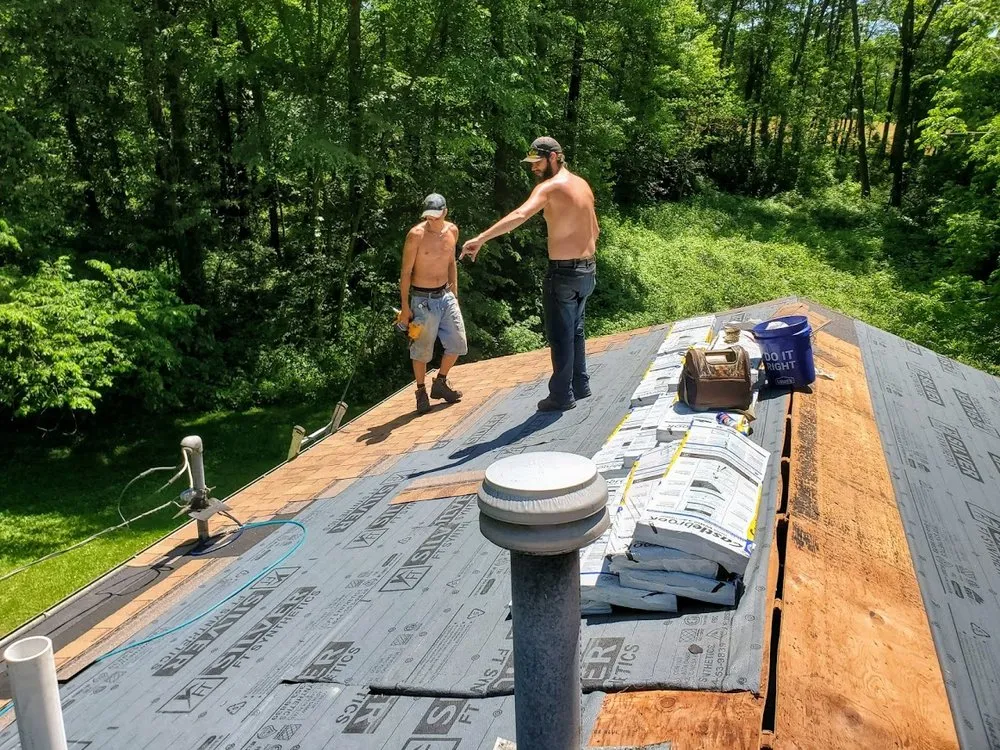 Slide of Cornstubble's Roofing