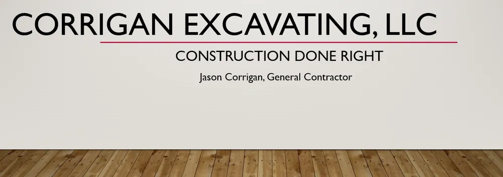 Slide of Corrigan Excavating