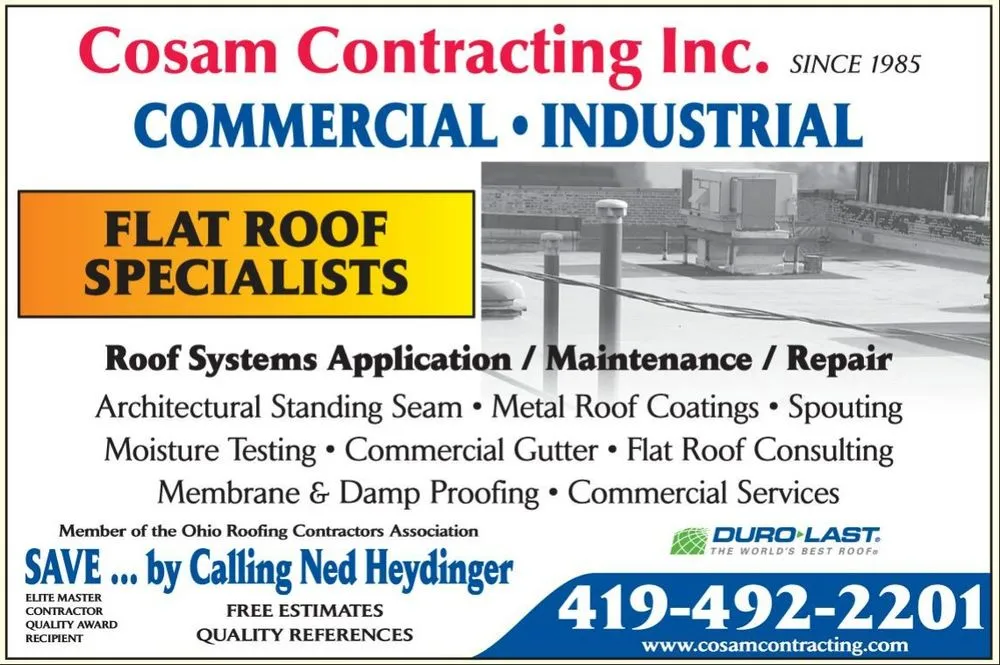 Expert roof inspection for homes in Tiro, OH by Cosam Contracting