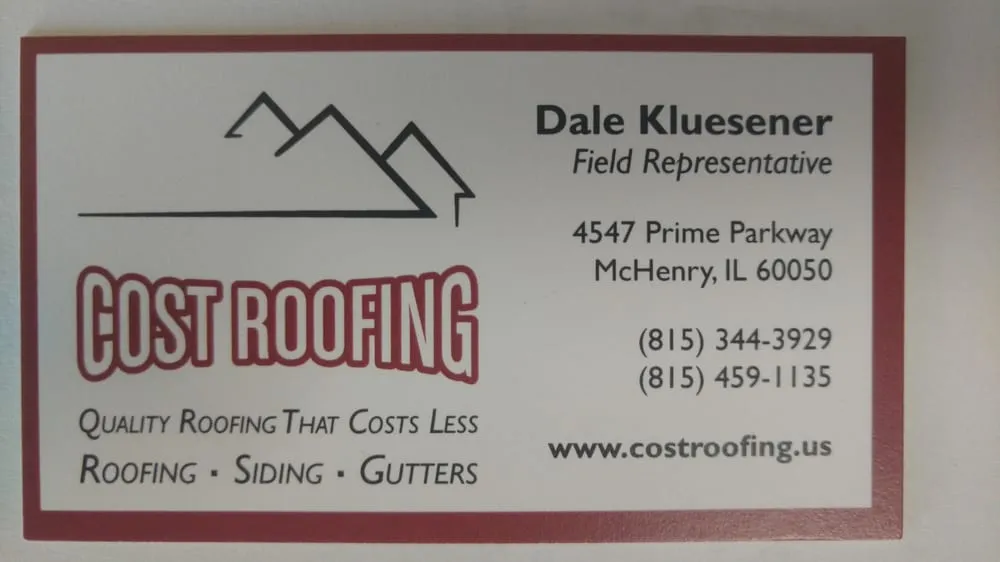 Slide of Cost Roofing