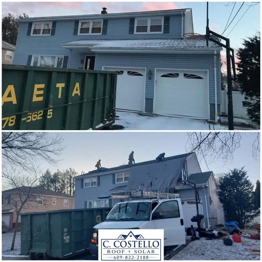 Slide of Costello Roofing