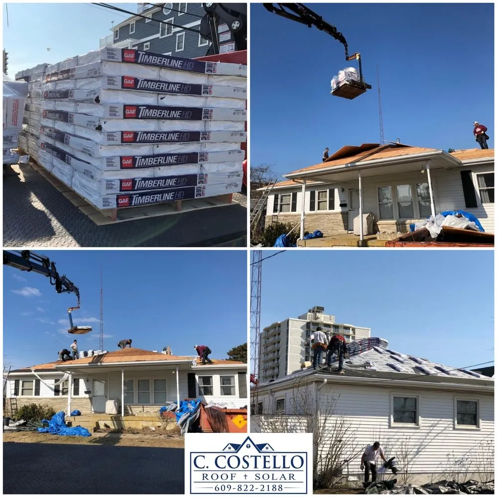 Slide of Costello Roofing